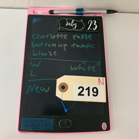 Charlotte Russe Pintuck Blouse Womens L Large White Curved Hem Lightweight Top - Picture 10 of 11